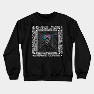 MEDITATION IN PROGESS Crewneck Sweatshirt